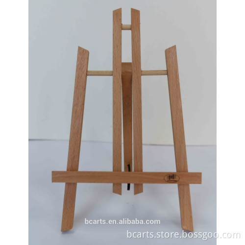 Mini wooden painting canvas easels / counter-top display easels